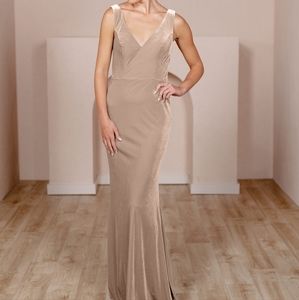 Revelry Dakota Velvet Champagne Size 6 NWT
